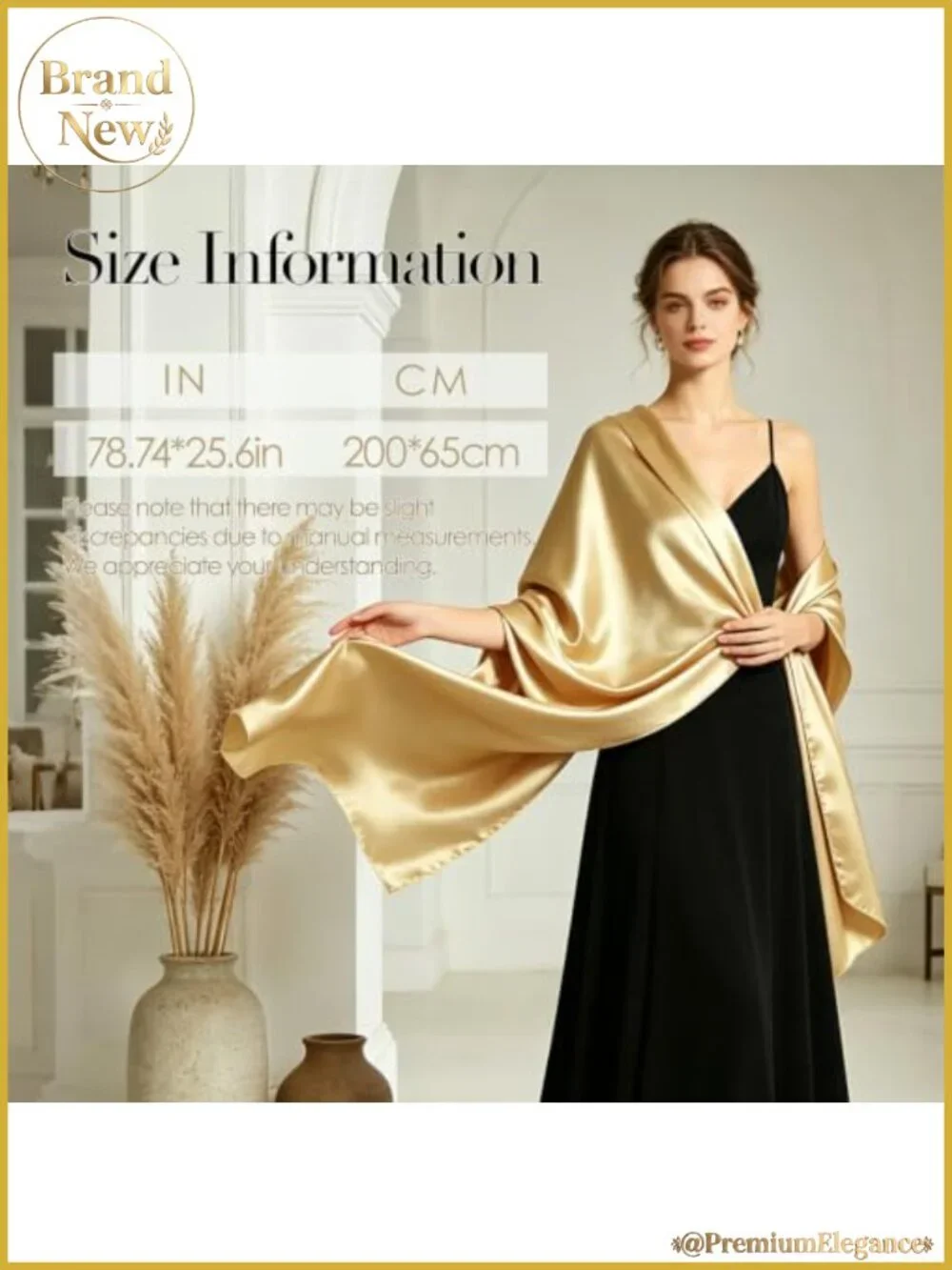 Satin Shawl Wrap for Evening Dresses Wedding Formal Cover Up